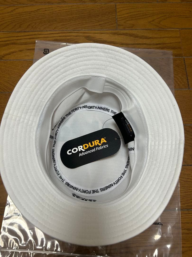 【新品未使用】TFW49 ホワイト バケットハット CORDURAタグ付き