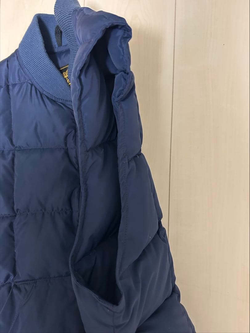 80s Eddie Bauer ダウンベスト 黒タグ 柴田ひかり 着用モデル