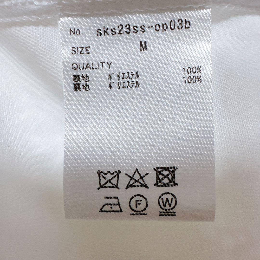 美品 JENNE ジェンヌ 総レース8分フレア袖ワンピース