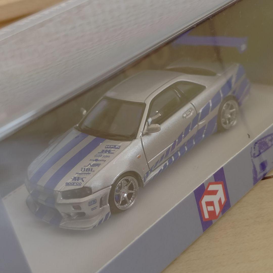 FH 1/64 R34 SKYLINE GT-R ワイスピ 239 of 999