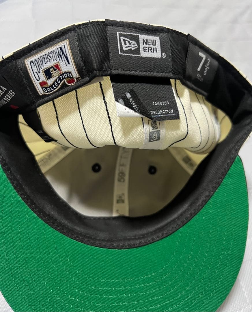 NewEra ストライプ　レトロクラウン　7 3/8