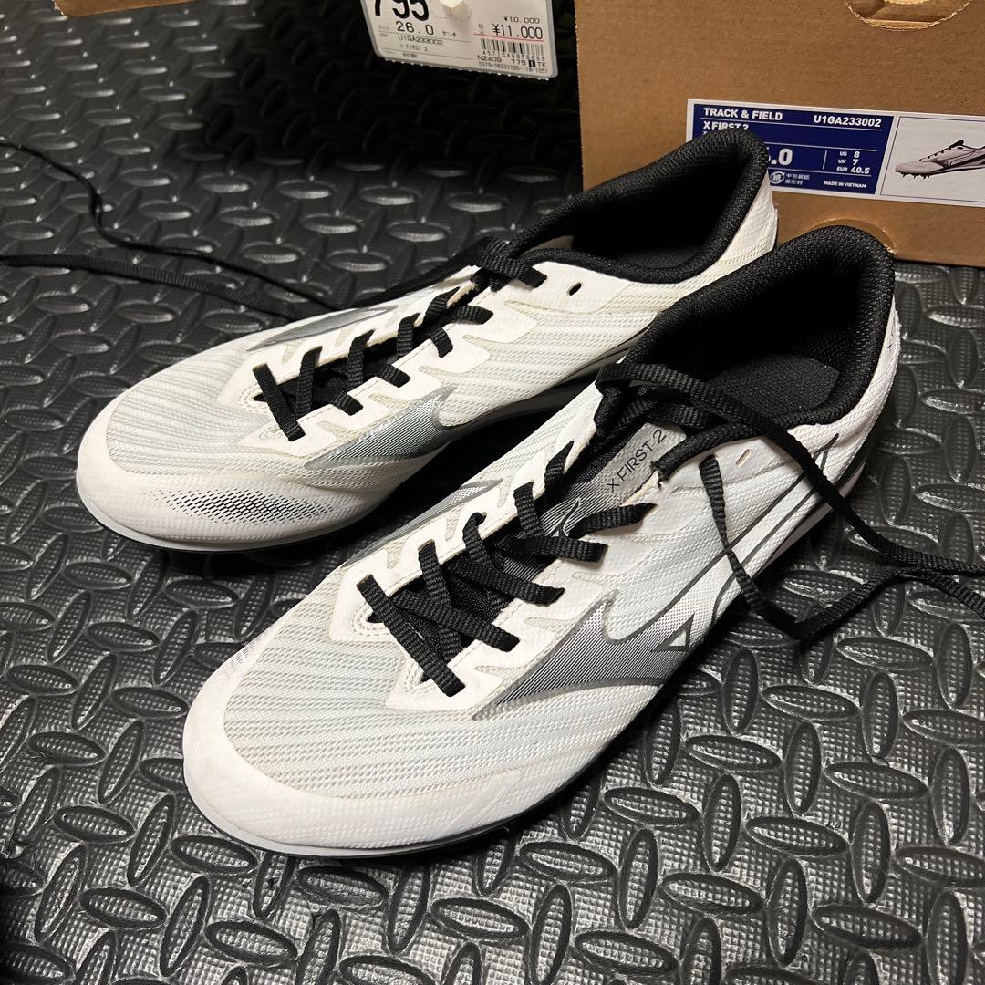 Mizuno X FIRST 2 スパイクシューズ 26.0cm11000円の品
