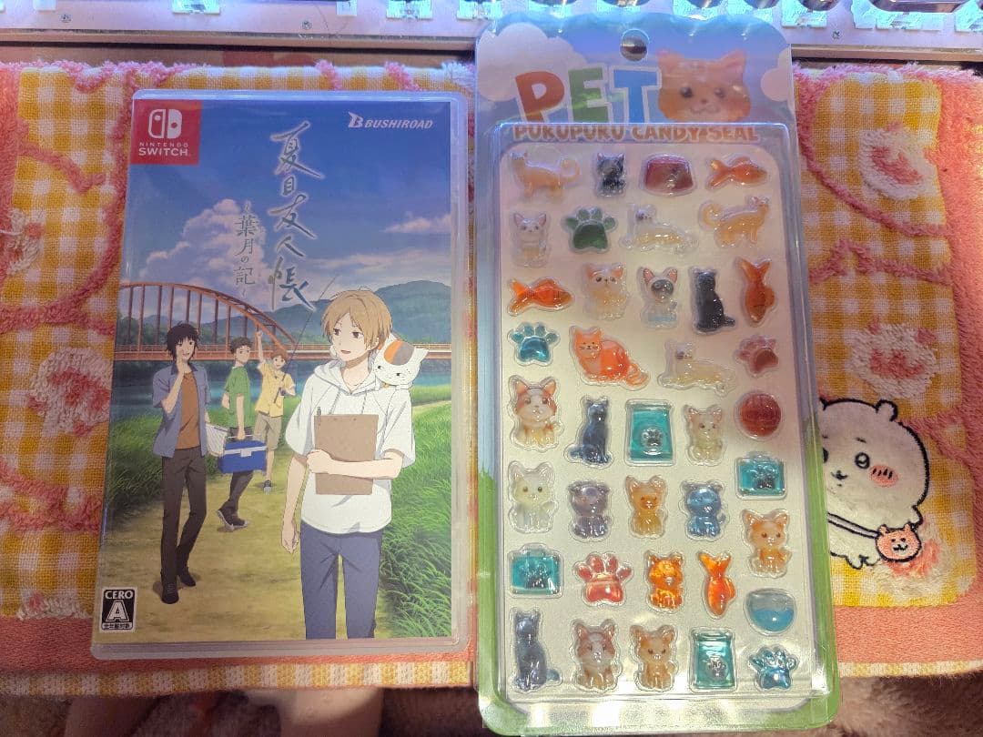 Switch 夏目友人帳 葉月の記 通常版 国産ぷくぷくシールのおまけ付き