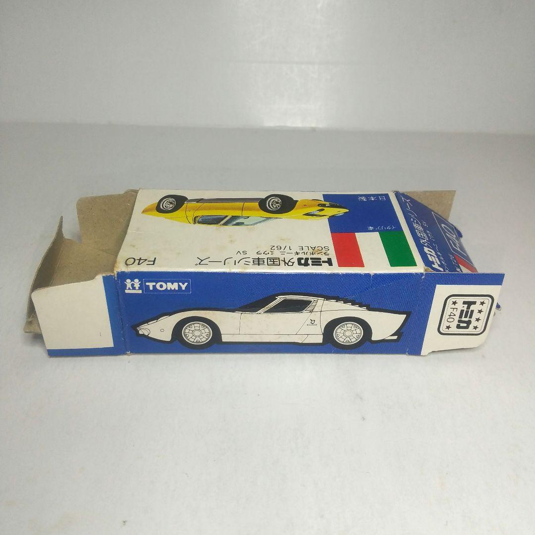 (3999)トミカ 青箱 日本製 ランボルギーニ ミウラ SV ライトグリーン