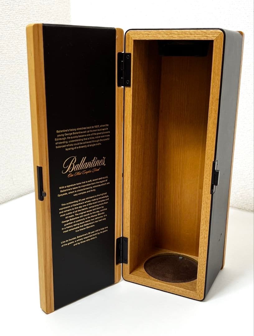 バランタイン 17年 30年 空瓶 木箱付 ディスプレイ用