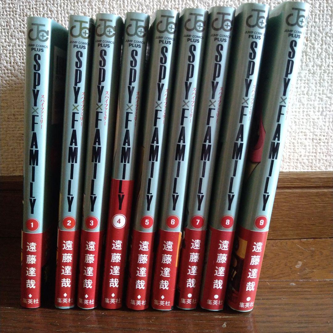 SPY×FAMILY1〜9巻/ミニトートセット（3種）