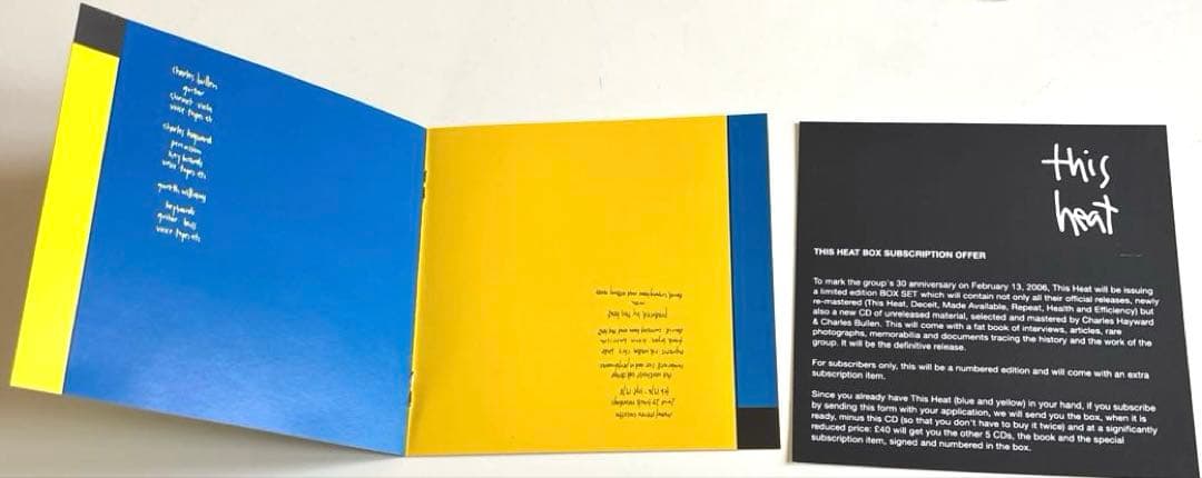 This Heat/This Is 1 CD 2006年盤 廃盤希少
