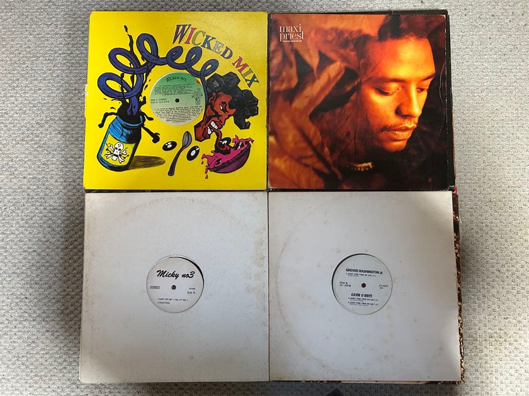 90年代R&B洋楽レコードコレクション６０枚