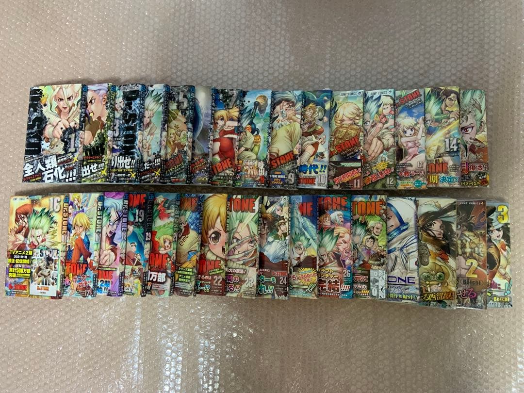 共に全巻初版帯付き　Dr.STONE+THE MARSHAL KING 全31冊