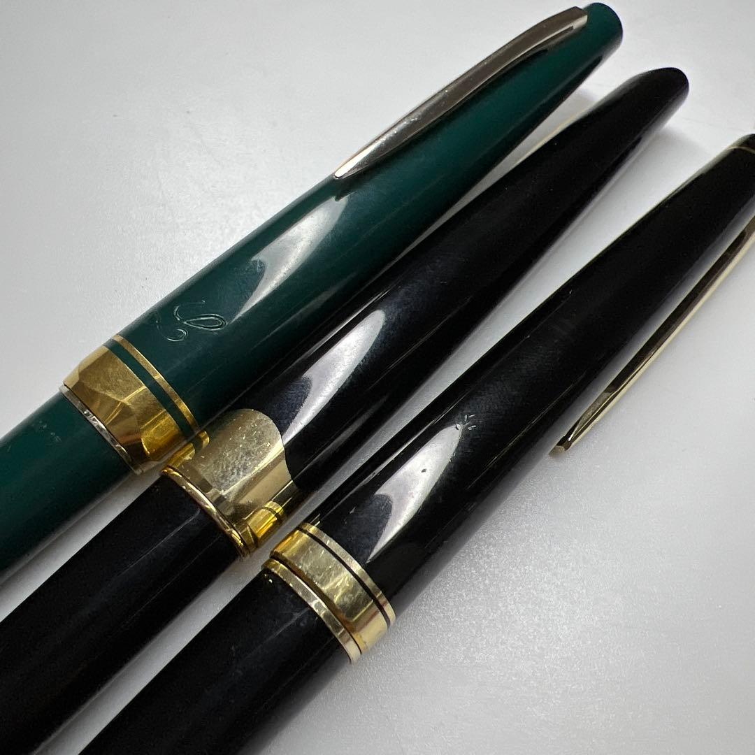 PILOT/PLATINUM 18K 750 14K刻印　万年筆3本