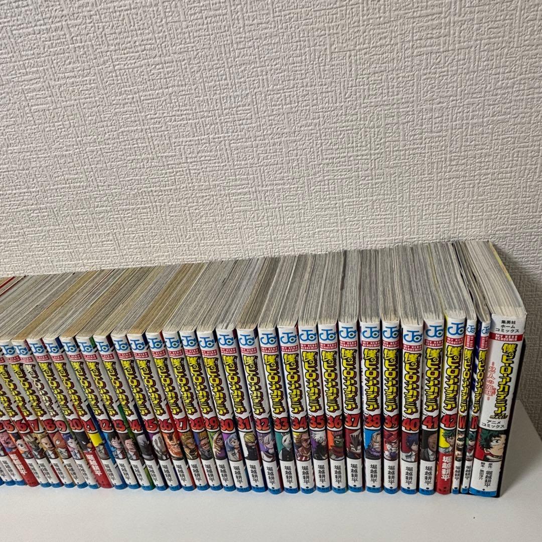 僕のヒーローアカデミア 1〜42巻 全巻＋映画入場特典R W アニメブック付き