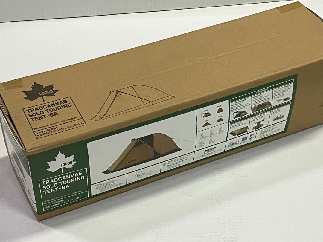 テント・タープ LOGOS Tradcanvas Solo Touring Tent-BA