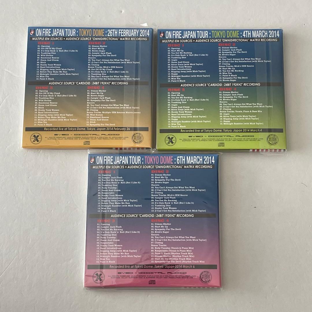 ROLLING STONES ON FIRE JAPAN TOUR 完全BOX