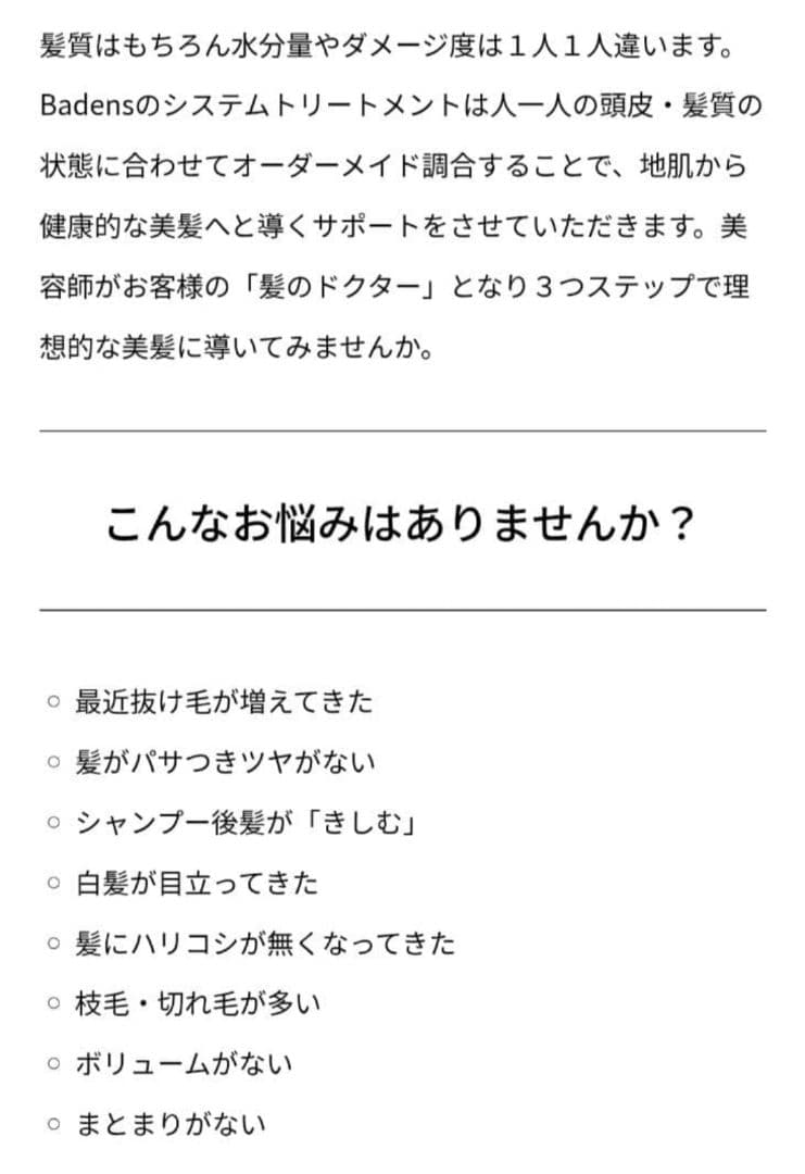 サロン専用 Badens シャンプー&アミノシャワー トリートメント 2本セット