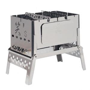 新品未使用 笑's コンパクト焚き火グリル B6君 3点セット SHO-002