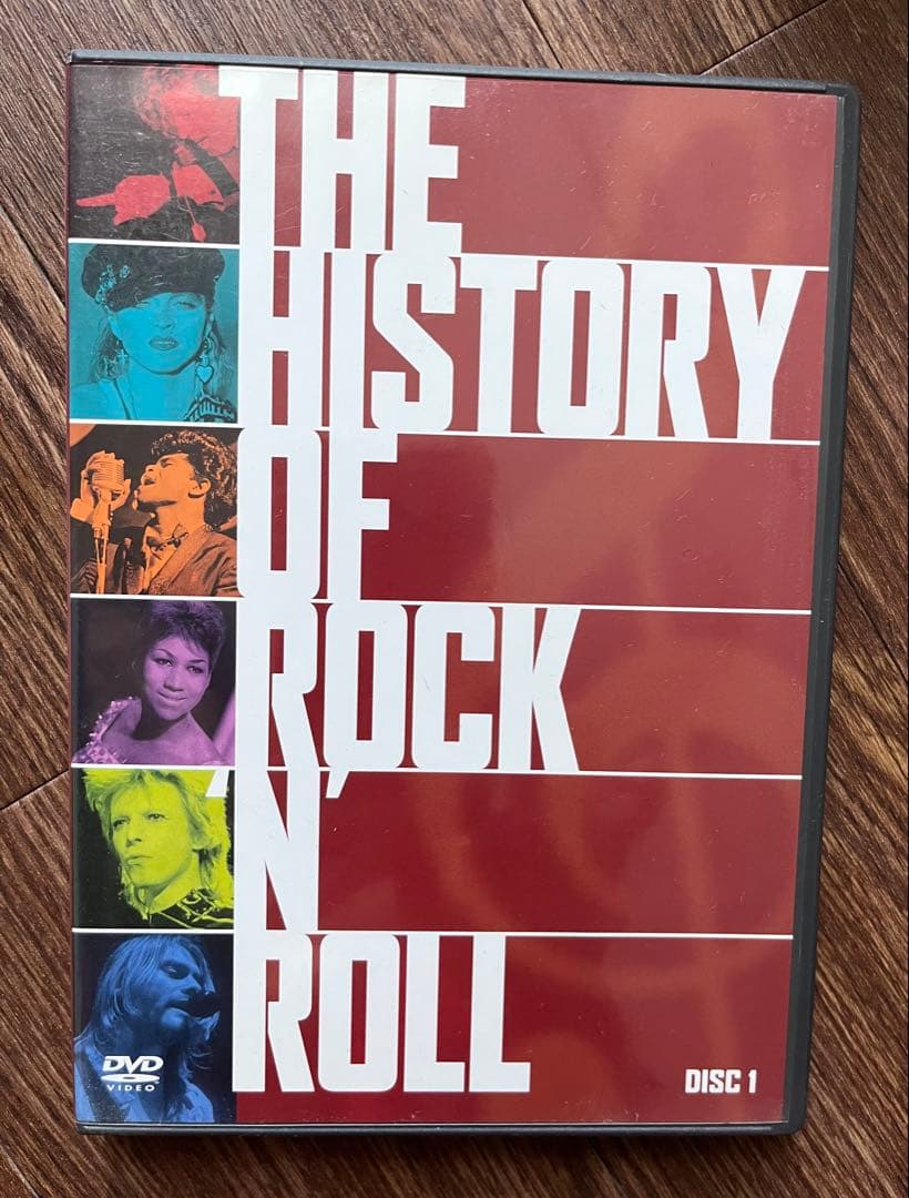 レア品⭐︎【5巻セットDVD】ヒストリー・オブ・ロックンロール Vol.1〜5