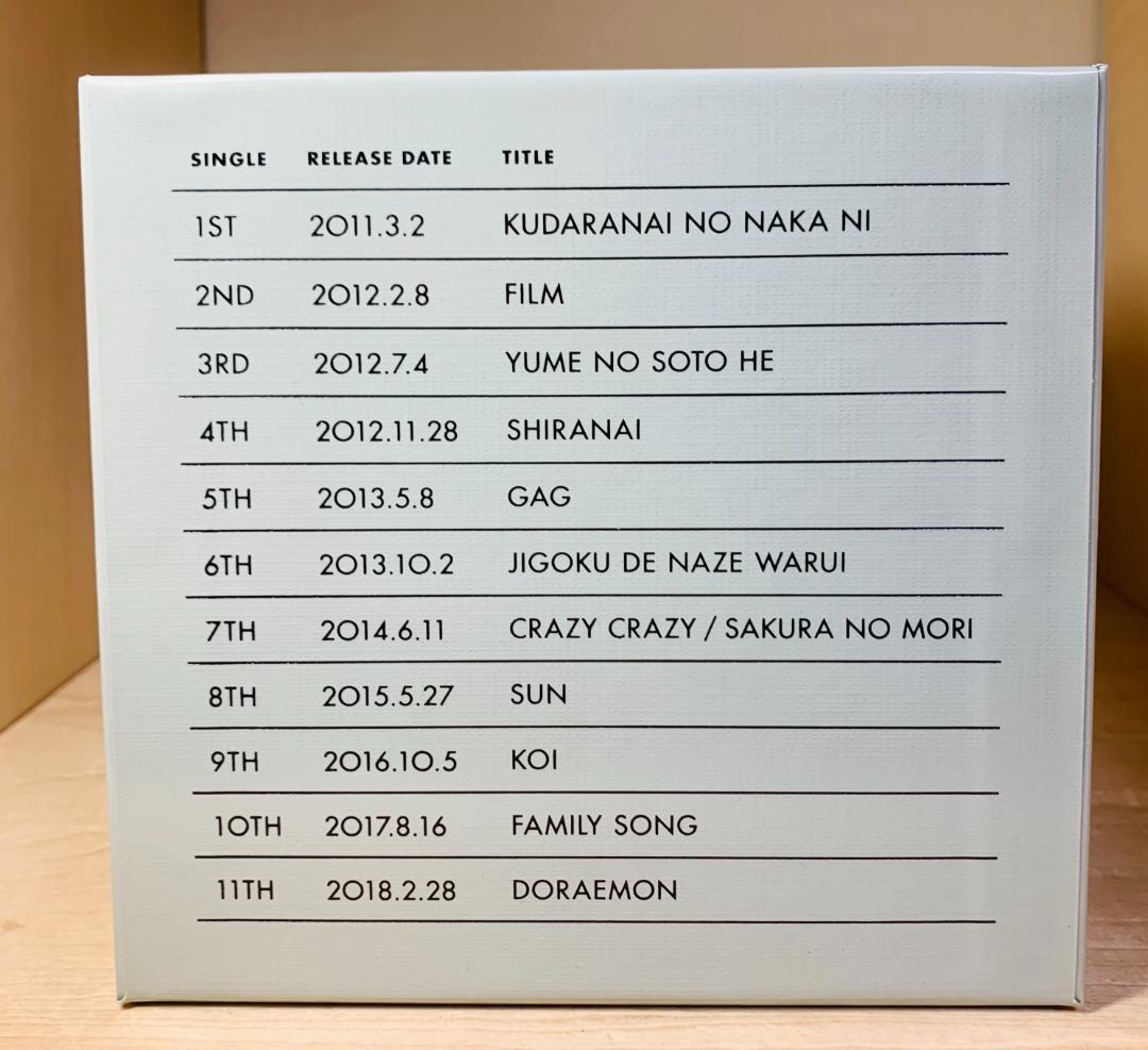 【特典付】 星野源 Single Box GRATITUDE