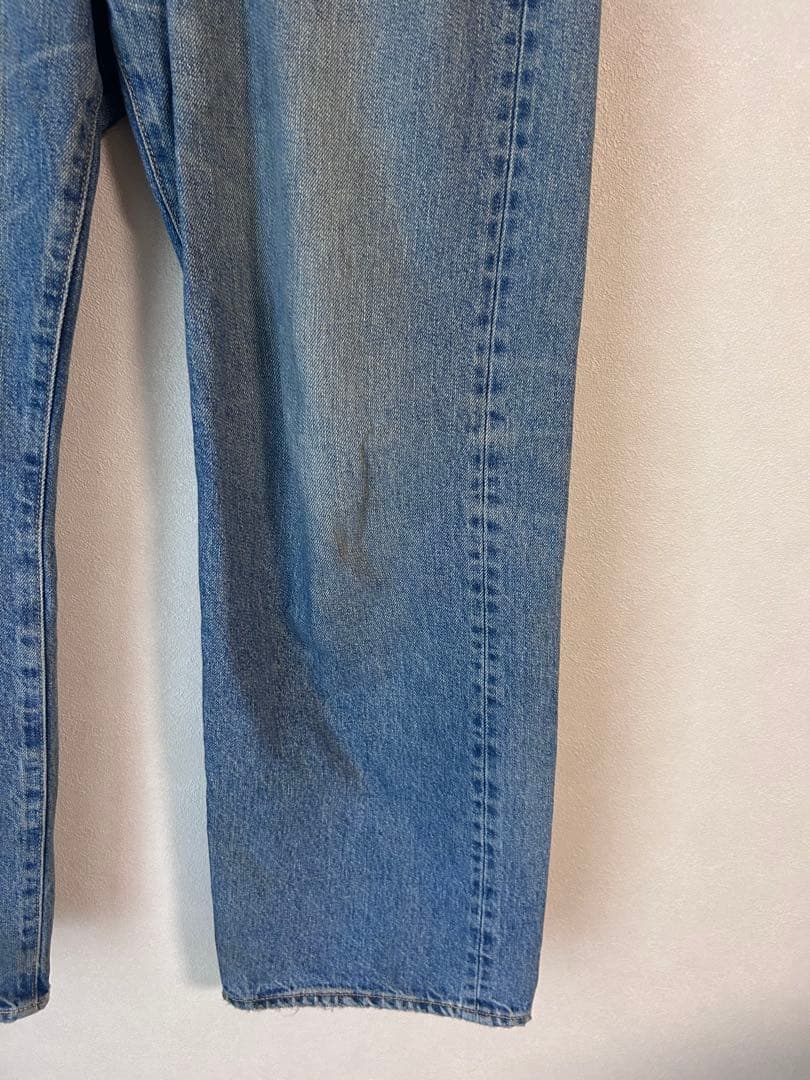 Ronherman denim ストーンウォッシュ ストレートデニム