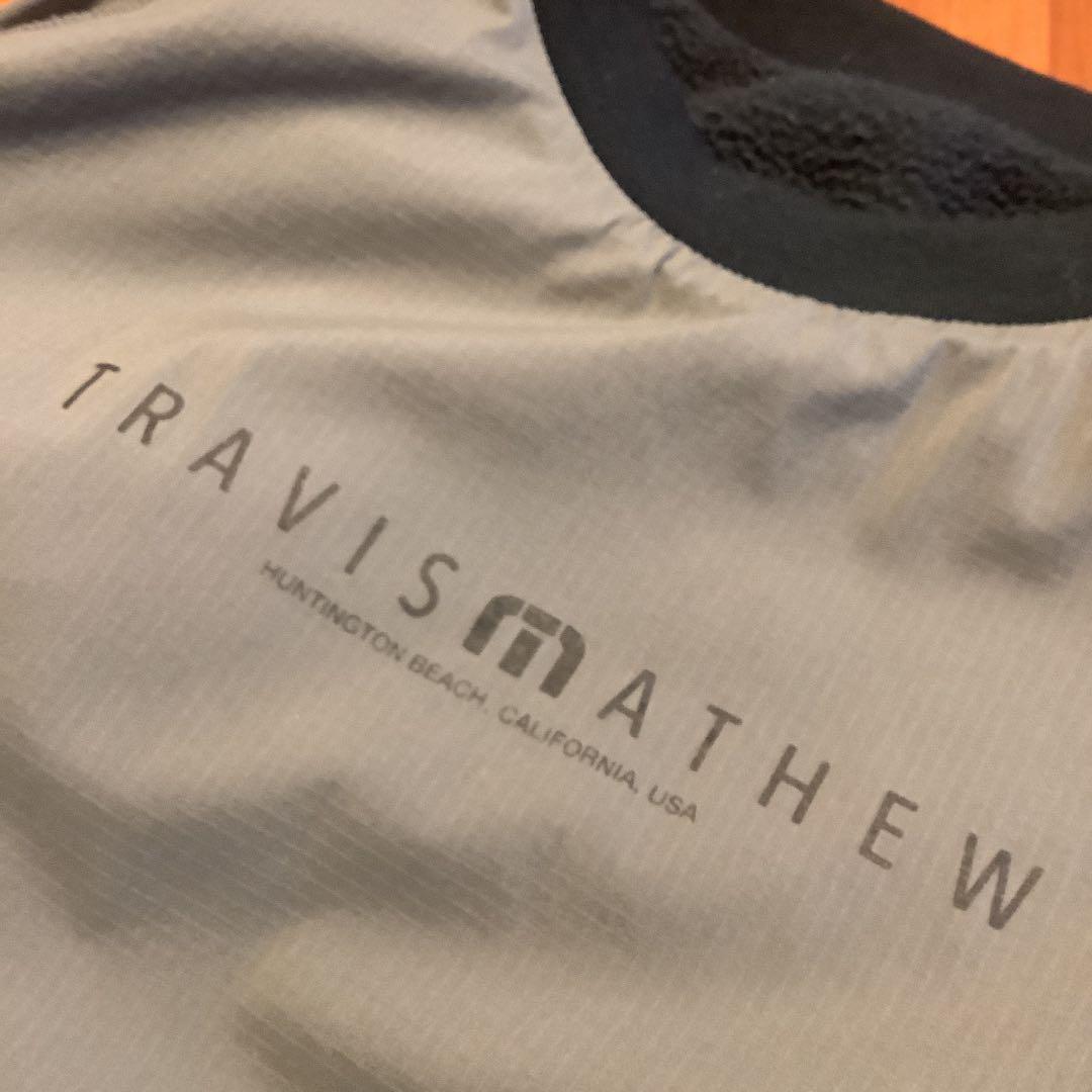 TRAVIS MATHEW グレー ジャケット　リバーシブル　Lサイズ