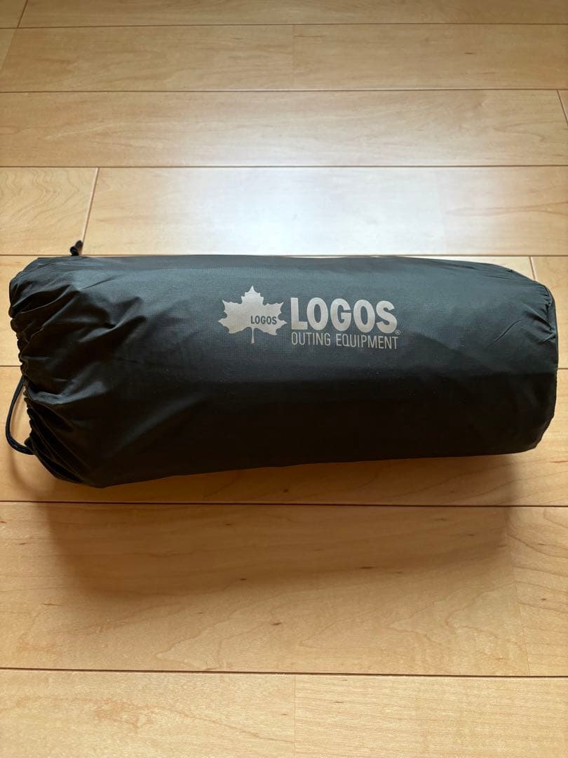 [新品未使用品]LOGOS エアライトマット収納袋付き(ポンプ内蔵)