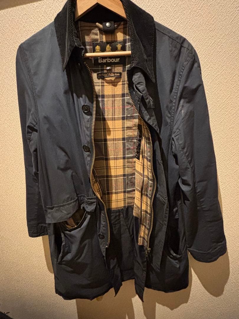 Barbour BURGHLEY SL 36 UR 別注　バブアー　バーレー