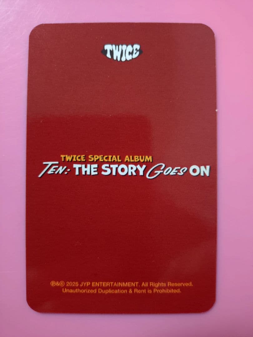 TWICE THE STORY GOES ON soundwave ツウィ