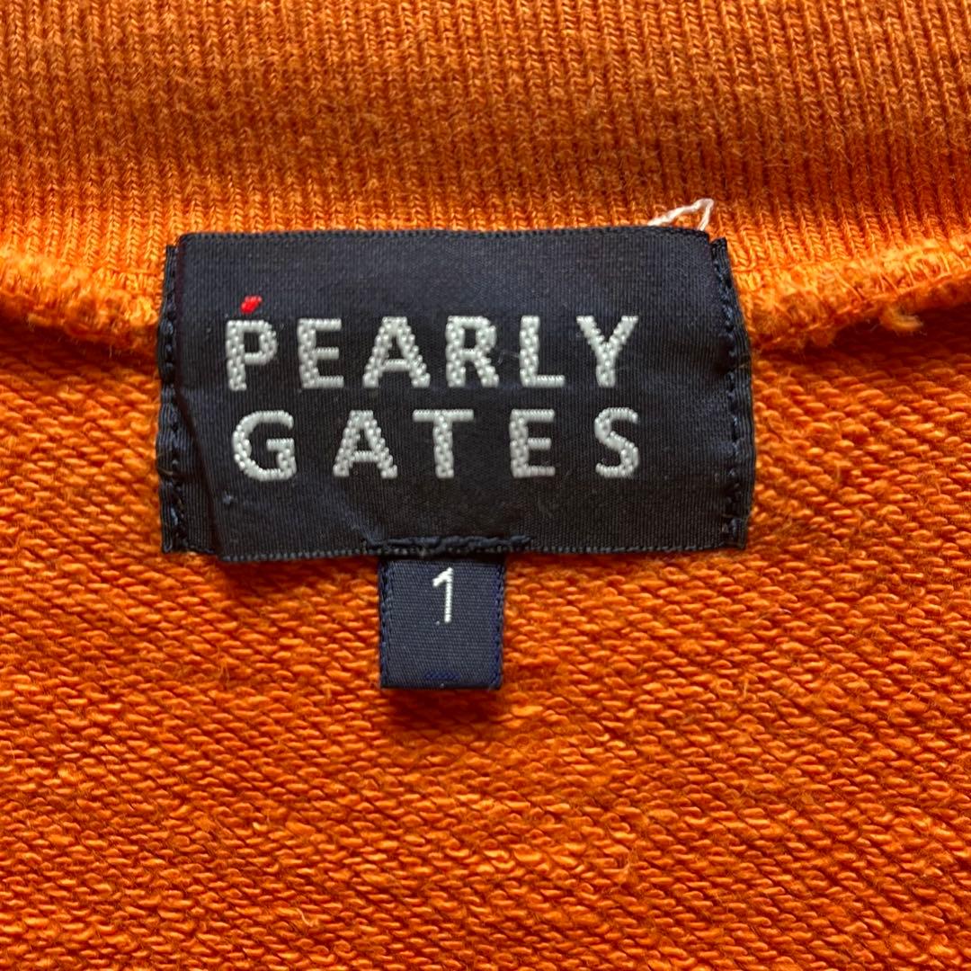 【PEARLY GATES】トレーナー ロゴプリント ポケット スポーツ ゴルフ