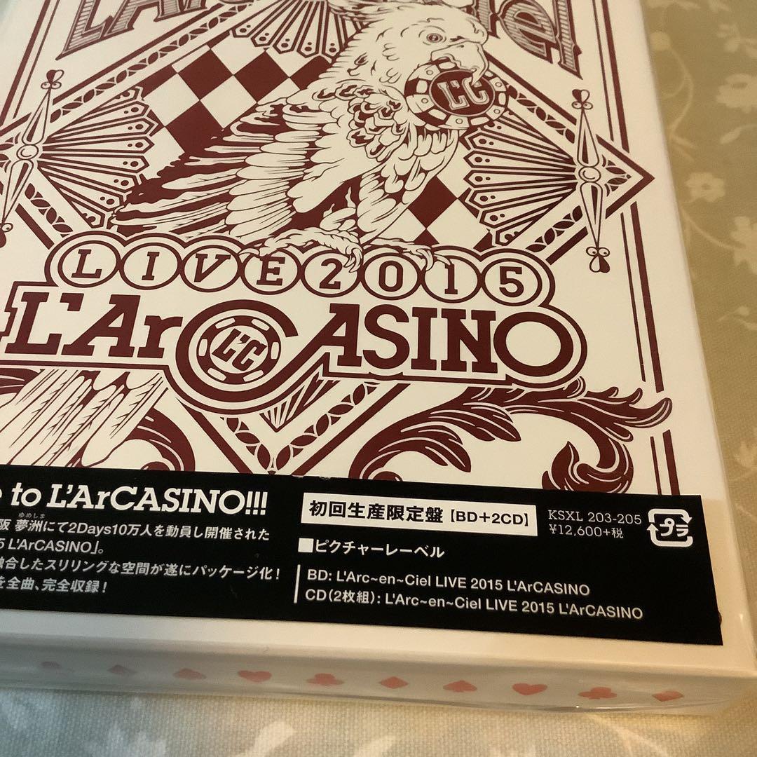 ラルクL'Arc〜en〜Ciel初回生産限定盤ラルカジノL'ArCASINO