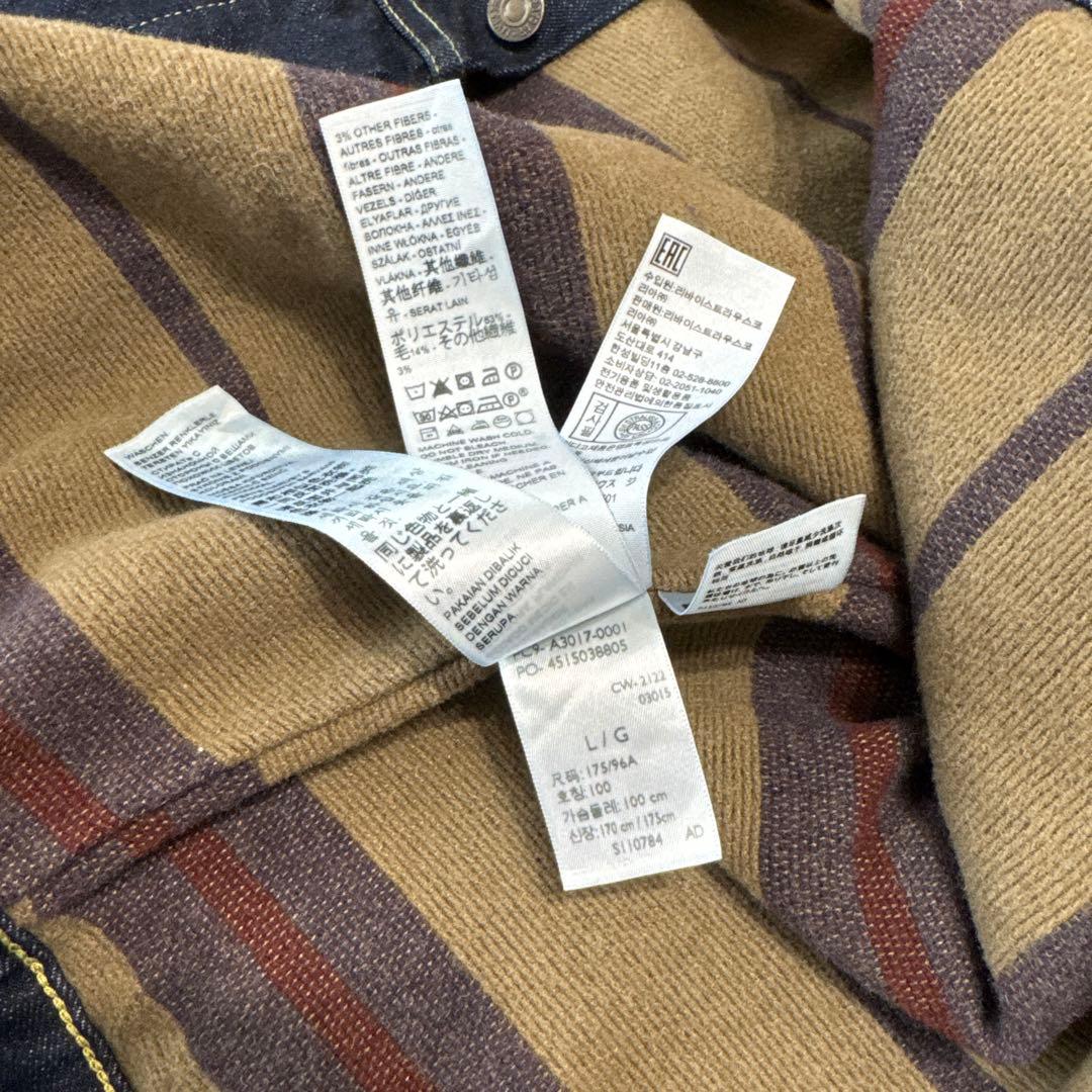 Levi's 559XX LVC デニムジャケット　濃紺