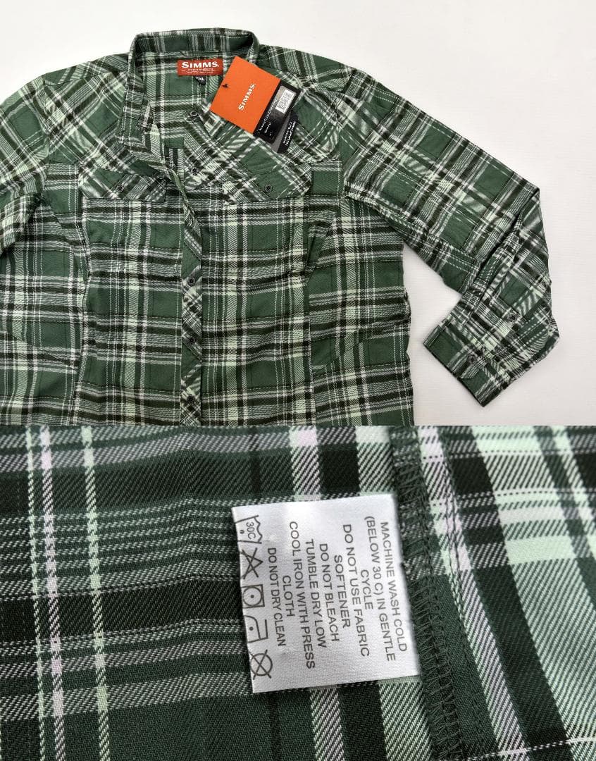 Simms Primaloft Blend Flannel 長袖シャツ XXL