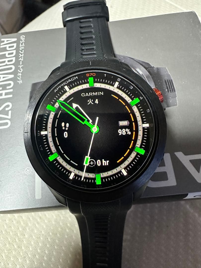 ラウンド用品・アクセサリー GARMIN APPROACH S70 47mm