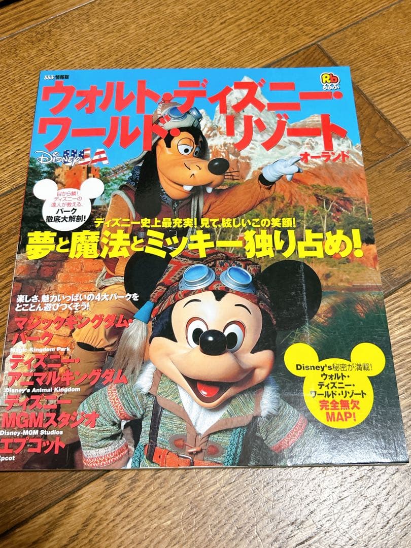 ウォルトディズニーワールド　ディズニークルーズ　ディズニーランド　ガイドブック