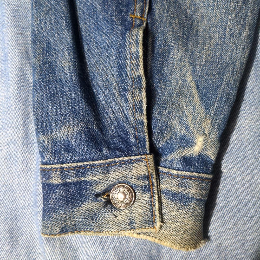 Levi's　デニムジャケット　small　e 70s VINTAGE　USA製