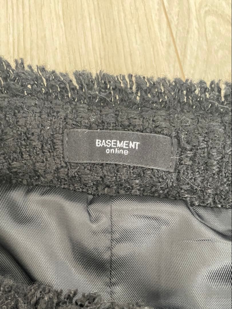超美品 BASEMENT online ツイードベスト