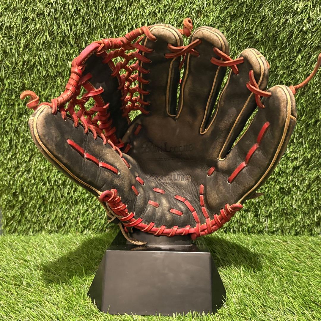 野球グラブ　グローブ　一般軟式大人用　外野手用　ミズノ　ビューリーグ　イチロー