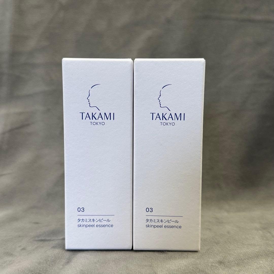 新品TAKAMIタカミスキンピール 30ml(角質ケア化粧液) 二つセットqe