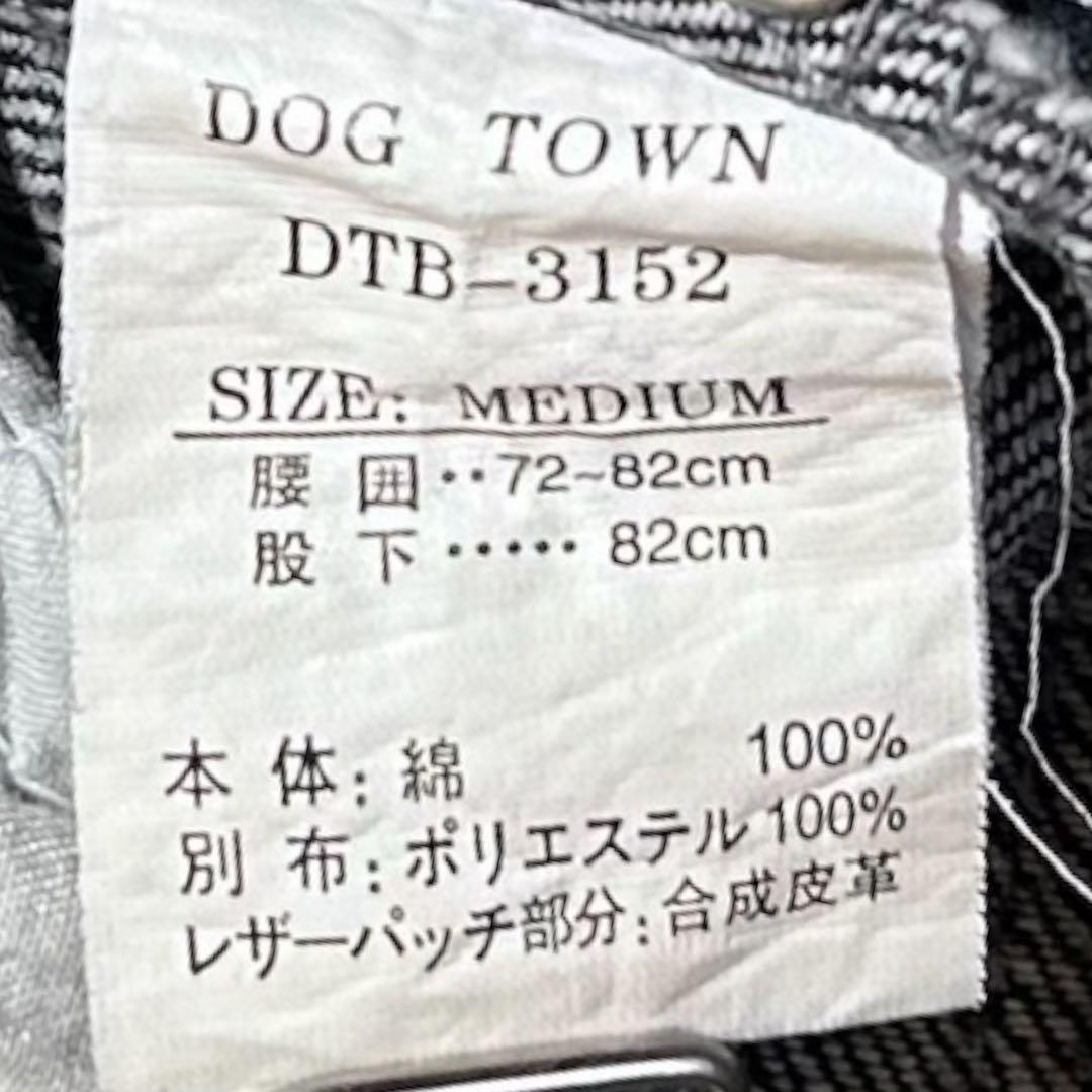 DOG TOWN 黒龍 和柄 刺繍 バギーパンツ Y2K ドッグタウン a
