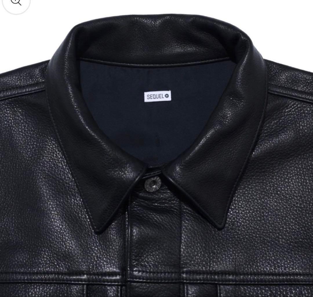 SEQUELシークエルFRAGMENT レザージャケット 完売品