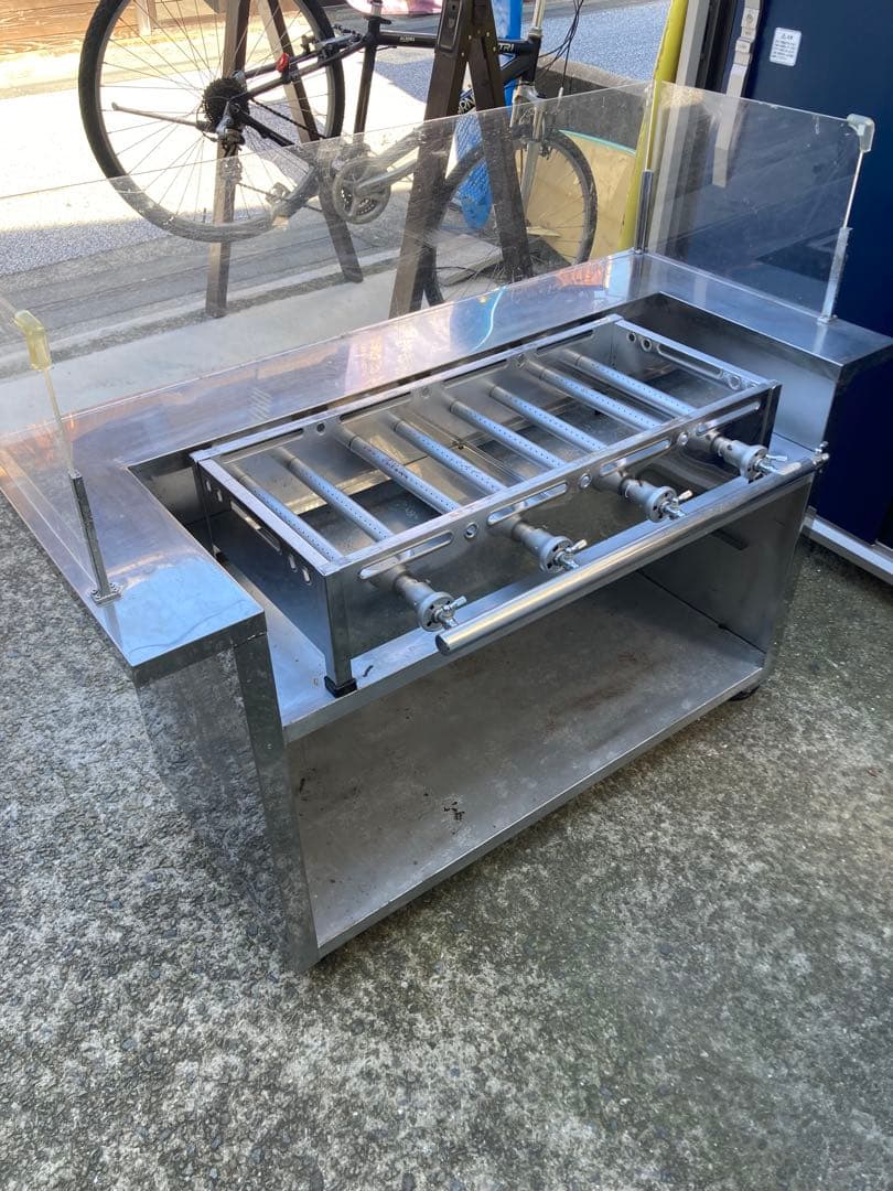 う*ぎ様 キャスター付き屋台&たこ焼き器　銅板