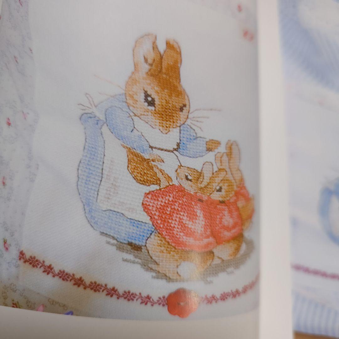 出品は3/17まで　クロスステッチ　ピーターラビット　図案集