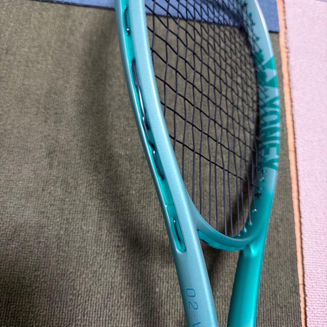 13番YONEX UL-0 テニスラケット 青緑色