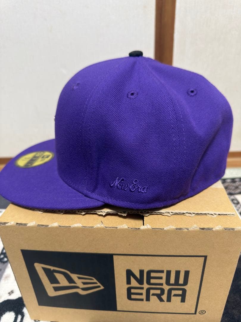 NEW ERA エッセンシャルズ　紫　7 4/3