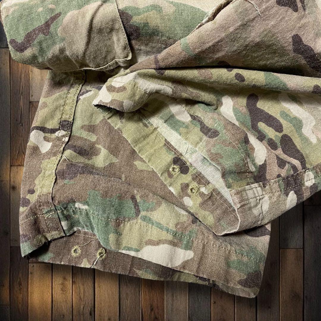 カ*ェ様 US ARMY 米軍 マルチカム 難燃 ダブルニー ミリタリーカーゴパ