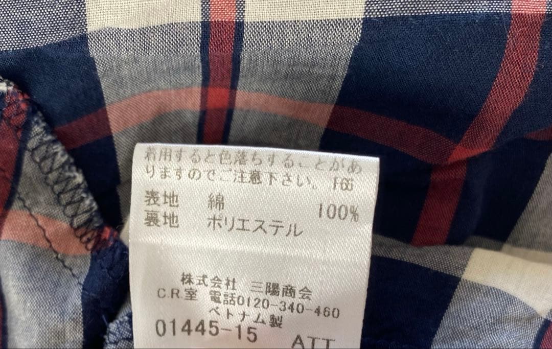 美品　BURBERRY BLUE LABEL 38 ワンピース　チェック