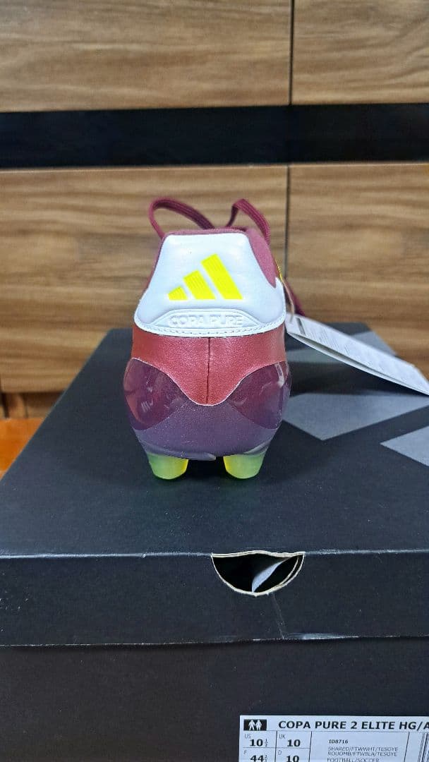 【新品】28.5cm アディダス コパ ピュア 2 エリート HG/AG 赤