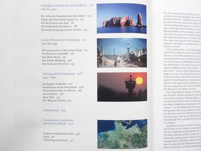 洋書◆北ドイツの40万年の歴史写真集 本 考古学 政治 経済