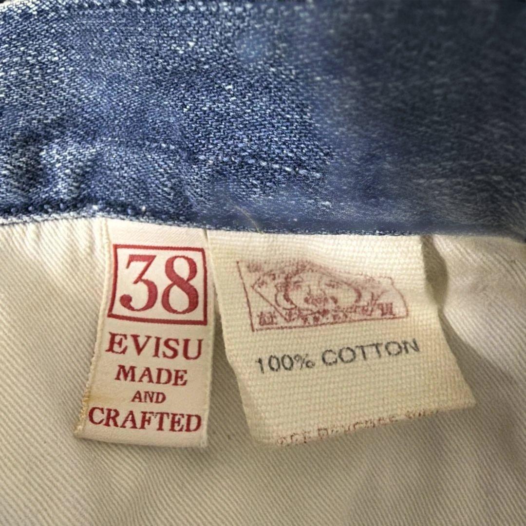 よ*た様 【EVISU】希少サイズ38✖️34 デニムジーンズ　赤カモメ　ダブル