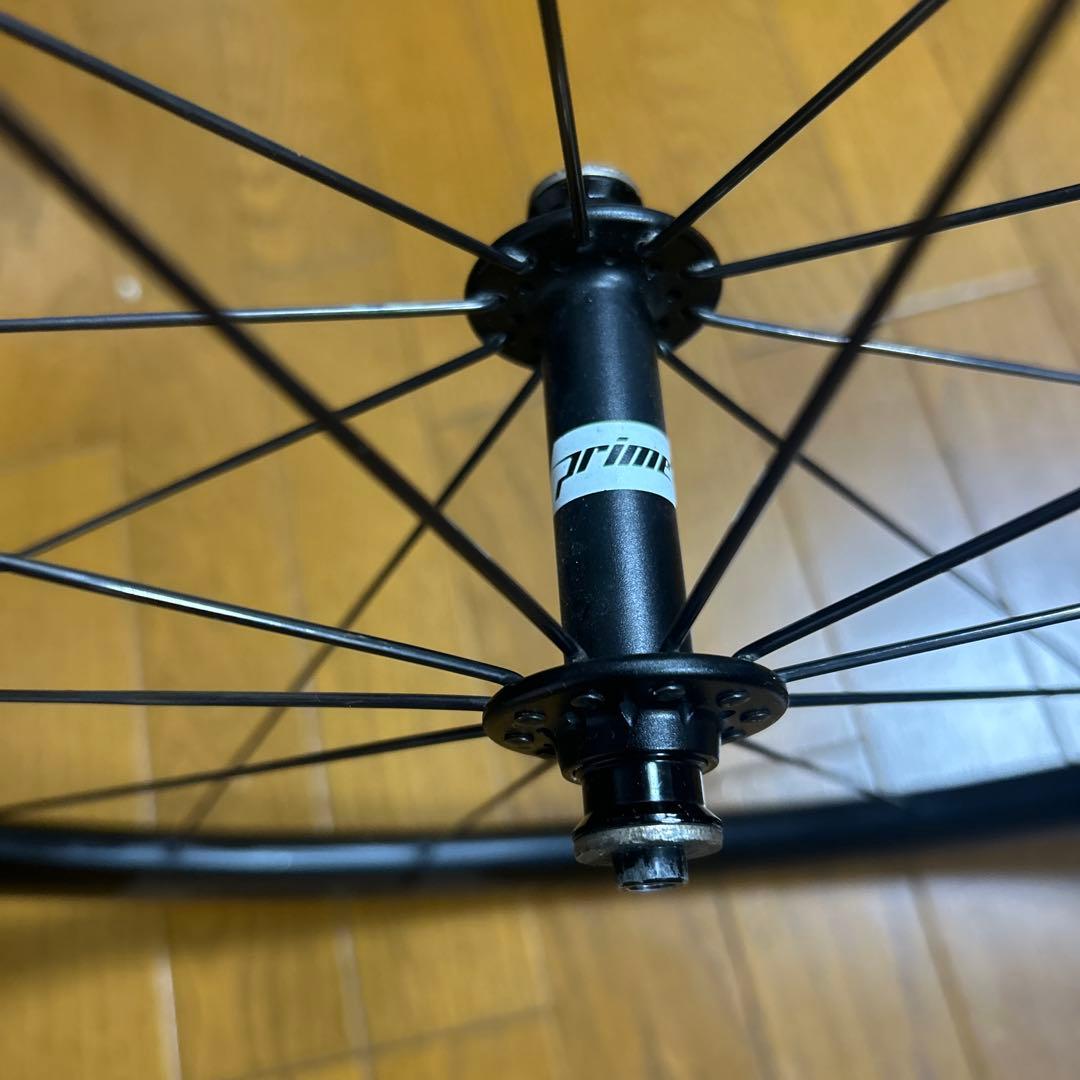 PRIME RR-38 カーボンホイール　チューブレス　クリンチャー対応