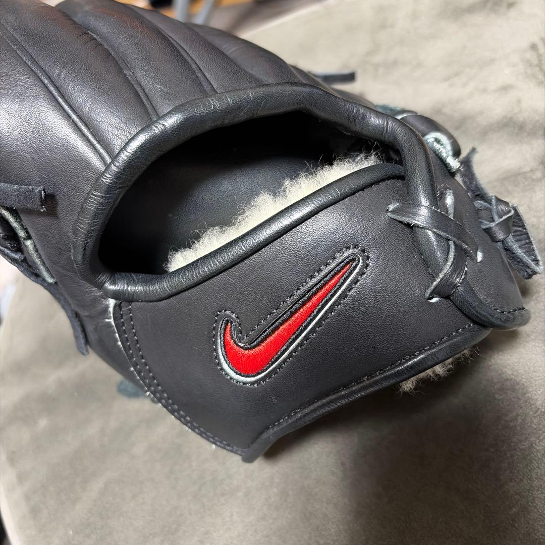 【左利き用】レア品 NIKE ダイアモンドプロJ 軟式グローブ ブラック