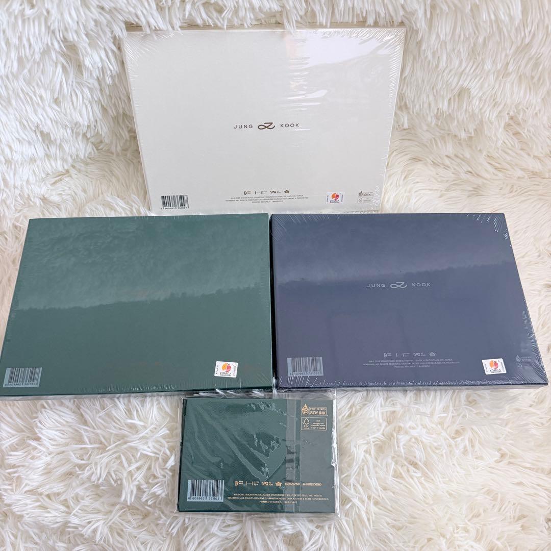 【新品未開封】BTS Jungkook GOLDEN アルバム 3形態 特典付き